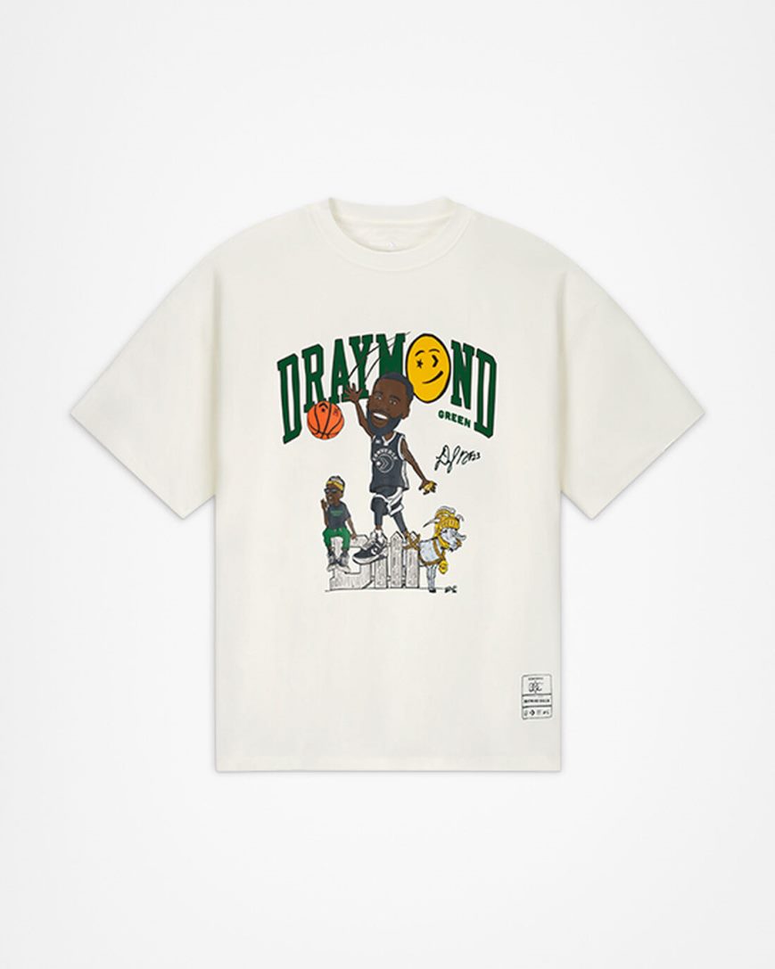 Pánské T-Shirts Converse Draymond Green Player Béžový | CZ YDOG98